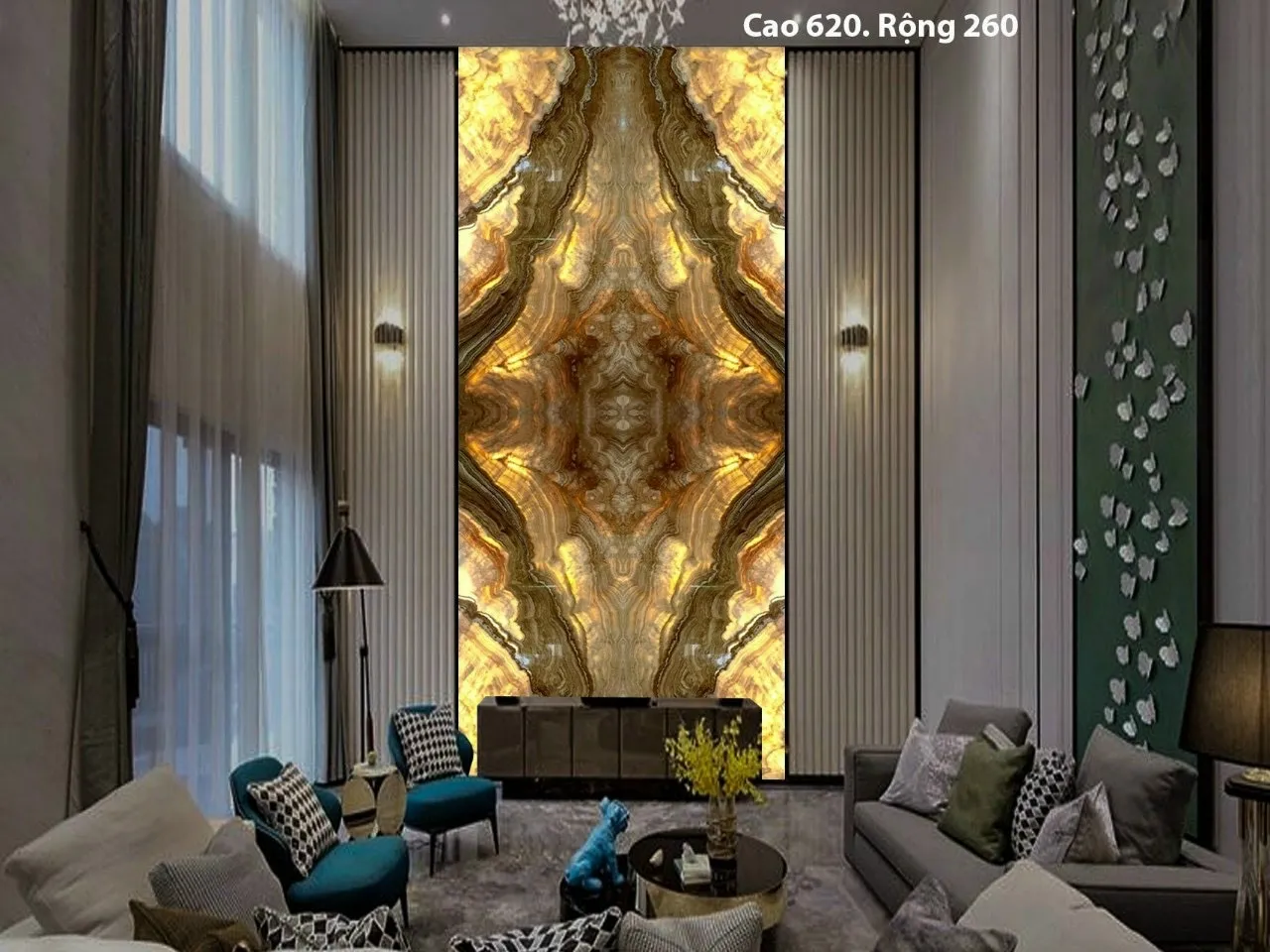 Tranh đá Thông tầng